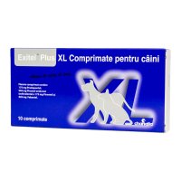 EXITEL Plus XL - Comprimate de Deparazitare Interna pentru Caini L-XL, 10 Bucati cu Aroma de Porc - 2