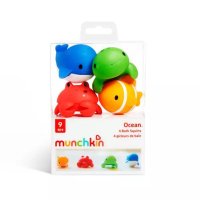 Set 4 jucarii de baie Munchkin Ocean 10L+ - 2