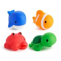 Set 4 jucarii de baie Munchkin Ocean 10L+ - 4