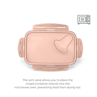 Cutie mare pentru pranz Nuvita Powder Blue 1000 ml - 2