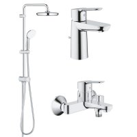 Pachet Grohe  Coloana dus Tempesta 210 (26381001), baterie cada/dus (23334000), baterie lavoar  (23328000) - 1
