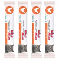 MIAU MIAU Creamy Snacks, Pui, recompense fără cereale pisici, (piure), 60g - 3