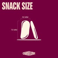 CARNILOVE Jerky cu Curcan si Iepure pentru Caini, Recompense Fara Cereale, XS-XL, 100 g - 7