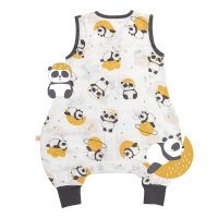 Sac de dormit Bamboo Panda cu picioruse, 70 cm, 0.5 Tog - 3