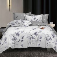 Set Lenjerie Dormy Luz 4 Piese din Bumbac Satinat - 1