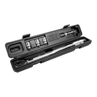 Set cheie dinamometrica si accesorii Gude 39010, 1 2 , 40-210 Nm, 5 piese - 1