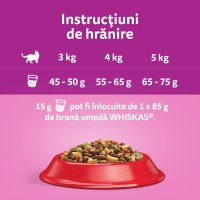 WHISKAS Adult cu vita, hrana uscata pentru pisici, 1.4 kg - 3