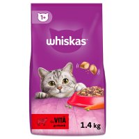 WHISKAS Adult cu vita, hrana uscata pentru pisici, 1.4 kg - 9