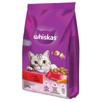 WHISKAS Adult cu vita, hrana uscata pentru pisici, 1.4 kg - 2