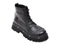 Bocanci negri GRYXX 1767176 din piele naturala - 1