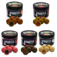 Haldorado Boilies Monster Magnum 30+, 25mm, 80g/borcan (Aroma: Squid & Afine) - 2