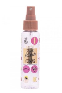 Spray Fixare Machiaj pentru Fata si Sprancene, Karite Pink Attitude, 120 ml - 2