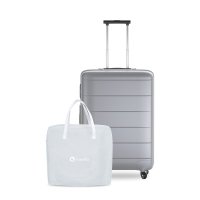 Patut balansoar Lionelo Malin Evo 3 in 1 pliabil pentru bebelusi 0-9 kg, ultra-usor, bej - 4