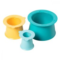Set de forme pentru nisip Alto de la Quut Toys - Albastru - 4