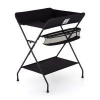 Masuta multifunctionala Feedo pentru schimbarea scutecelor, neagra, 80.5 x 67 x 102.5 cm - 6