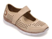 Pantofi GRYXX Bej EV2922 din Piele Naturala pentru Femei - 1