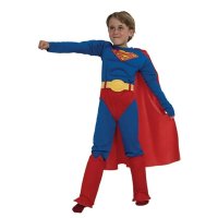 Costum Superman cu muschi, pelerina si masca - 4
