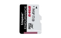 Card de Memorie Micro SDXC Kingston High Endurance 64GB cu Adaptor SD, Class 10 - 6