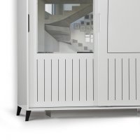 Dulap Pasific Home Fuga - 150 Parlak Beyaz Dolap - 3