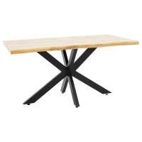 Masa Gilman MDF sonoma - culoare neagra 150x90x75cm - 1