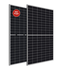 Panou fotovoltaic bifacial Canadian Solar 710W - CS7N-710TB-AG TOPBiHiKu7 N-type - 1