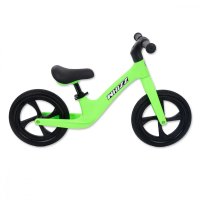 Bicicleta de echilibru fara pedale TickiT Whizz Bike, sa reglabila, suport pana la 30 kg, verde - 5