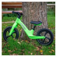 Bicicleta de echilibru fara pedale TickiT Whizz Bike, sa reglabila, suport pana la 30 kg, verde - 4