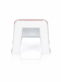Treapta dubla multifunctionala Colibro Step Two cu suprafata si baza antialunecare, 6 x 32 x 27 cm, Crystal - 8