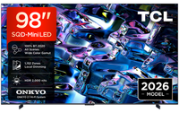 Televizor Smart TV SQD-MiniLED 98 inch Hisense 98MSQLED80L, Ultra HD 4K, WiFi, CI - 1