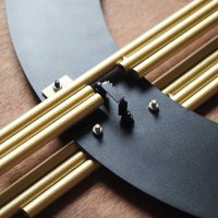 Accesoriu de perete Wallxpert, otel auriu-negru, dimensiuni 98x49 cm - 3
