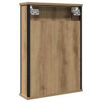 Dulap cu oglinda pentru baie din lemn prelucrat Stejar Artisan - 6