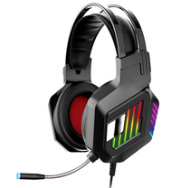 Casti Andowl Q E8 Over Ear Gaming cu conexiune 2x3,5mm / USB Negru - 1