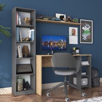 Biroul de studiu HA116, Nuc- Antracit - 3