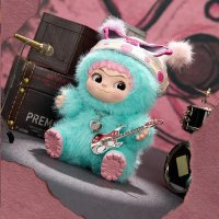 Figurina surpriza de plus MINISO, seria WAKUKU Fuzzy Trendy Fun Party Series Plush Blind Box, mai multe modele - 10