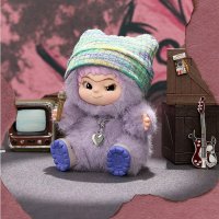 Figurina surpriza de plus MINISO, seria WAKUKU Fuzzy Trendy Fun Party Series Plush Blind Box, mai multe modele - 3