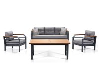 Set de gradina Assento 311M Gri 67x197x77 cm - 1