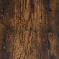 Masa de bar cu depozitare din lemn, stejar fumuriu, 60x60x102 cm - 8