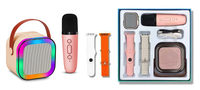 Set boxa bluetooth cu microfon karaoke si ceas smartwatch ZT 005 - 1