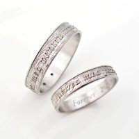 Verighete Iubire fara bariere din argint 925 rodiat - Chic Bijoux - 1