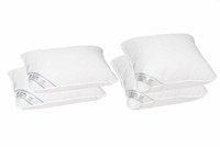 Set 2 perne 50x70 cm si 2 perne 70x70 cm HypoallergenicMed Somnart, microfibra matlasata - 1