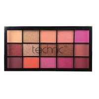 Paleta fard de ochi Technic Hot Love, 15 nuante vibrante - 3