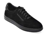 Pantofi sport barbatesti GRYXX BF640 negri din piele intoarsa - 1