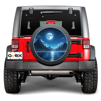 Sticker Auto 'Roata de Rezerva' - Rezistent la Intemperii si Raze UV, 55 cm, Cod: AVX-RR14 - 1