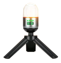 Mini lanterna LED YM B81 portabila cu trepied si incarcare USB lumina reglabila - 1