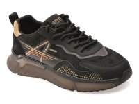 Pantofi sport GRYXX negri, 5568, din piele ecologica - 1
