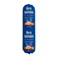 BRIT Premium, Pui și Iepure, salam hrană umedă conținut redus cereale câini, 800g - 2