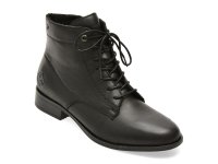 Ghete RIEKER 77030 negre din piele naturala pentru femei - 1