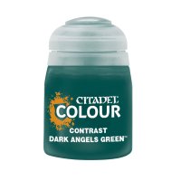 Vopsea Contrast Paint Dark Angels Green pentru figurine Warhammer - 1