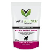 VETRI SCIENCE Vetri Cardio, Bite-sized Chews, suplimente cardio-vasculare câini, 60cpr masticabile - 2