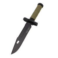 Set de doua cutite cu amnar si ascutitor , 32 cm DEPOX® , teaca multifunctionala, verde military - 3